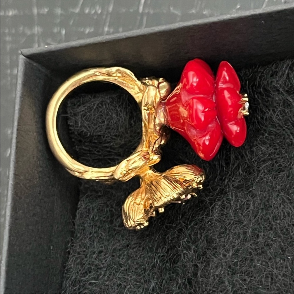 Alexander McQueen Flower Ring - Picture 14 of 16